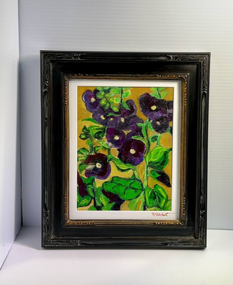 Original Contemporary Floral Painting by Rhiannon Schubert