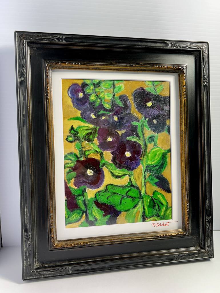 Original Contemporary Floral Painting by Rhiannon Schubert