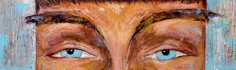 Original Portraiture People Painting by Ella Belyash