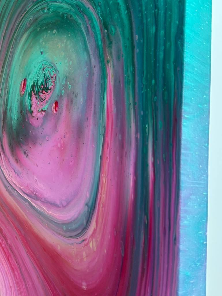 Original Abstract Painting by Olita Fluid Artistry 