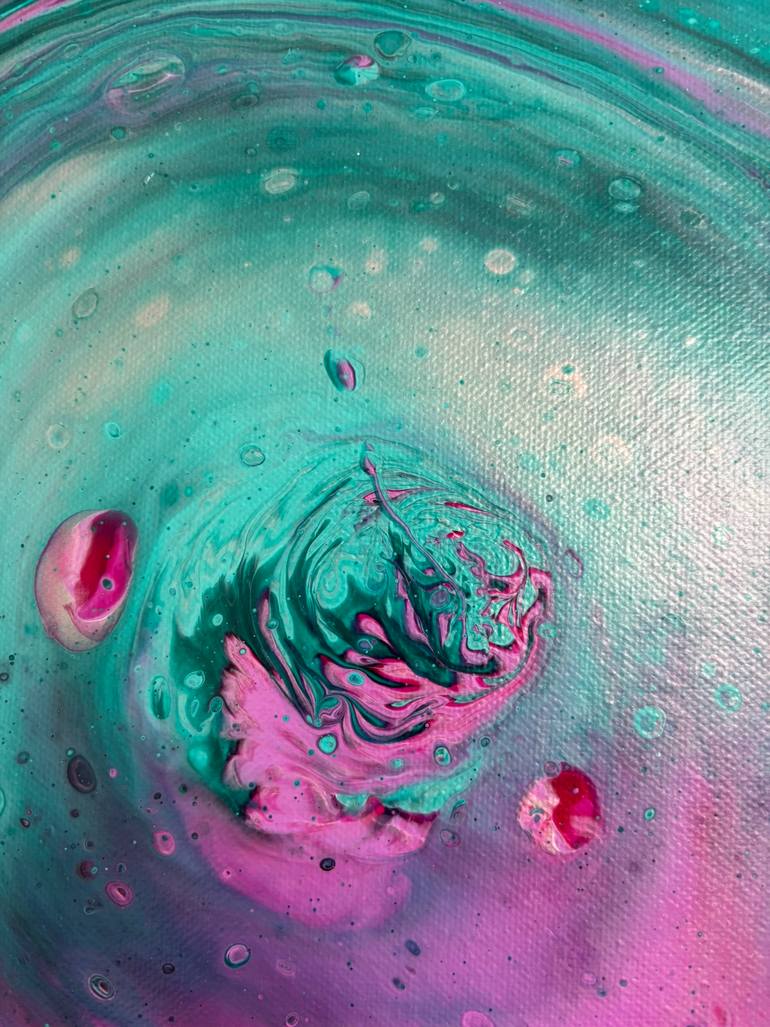 Original Abstract Painting by Olita Fluid Artistry 