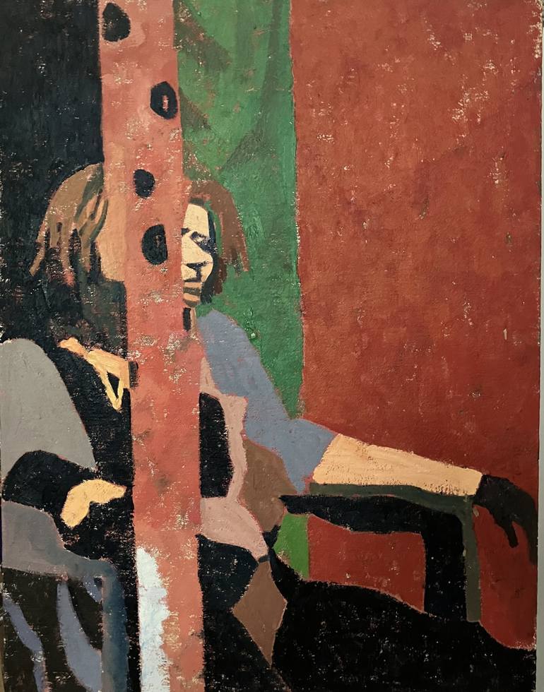 Original Abstract People Paintings by Renee Samuels