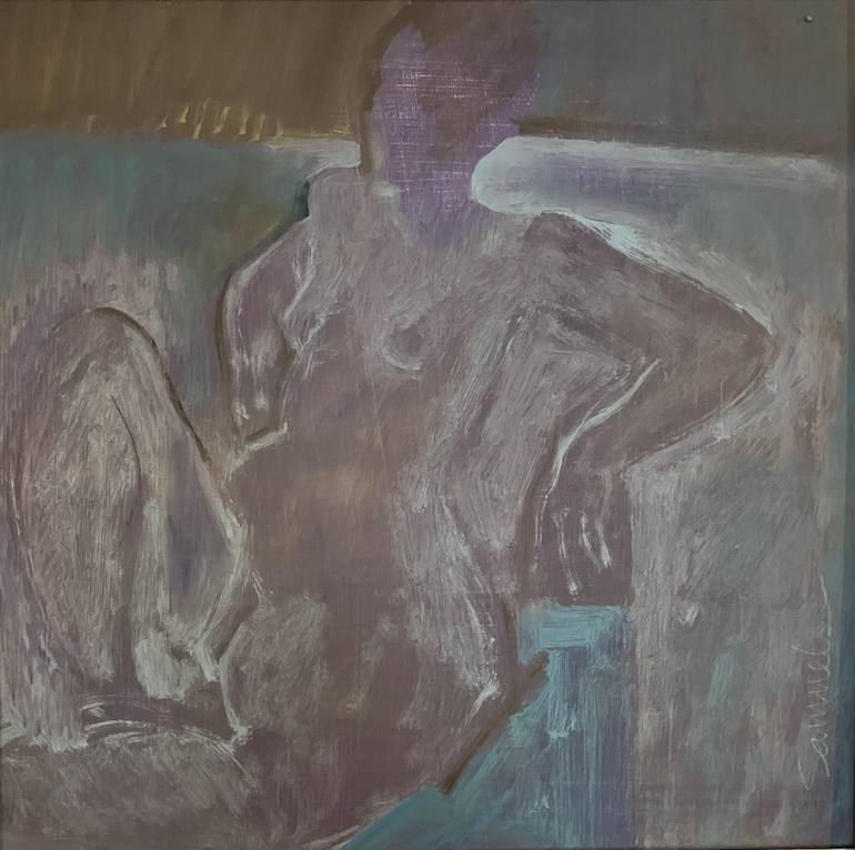 Original Abstract People Paintings by Renee Samuels