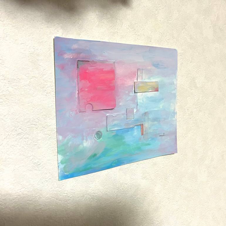 Original Abstract Expressionism Abstract Drawing by T Anma