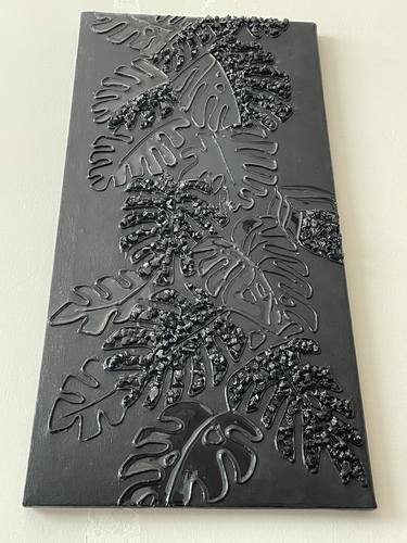 Original Abstract Expressionism Abstract Painting by Misbah Taufeeq