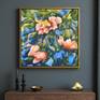 abstract floral painting