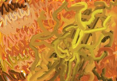 Original Color Field Painting Abstract Painting by Yiling Shen