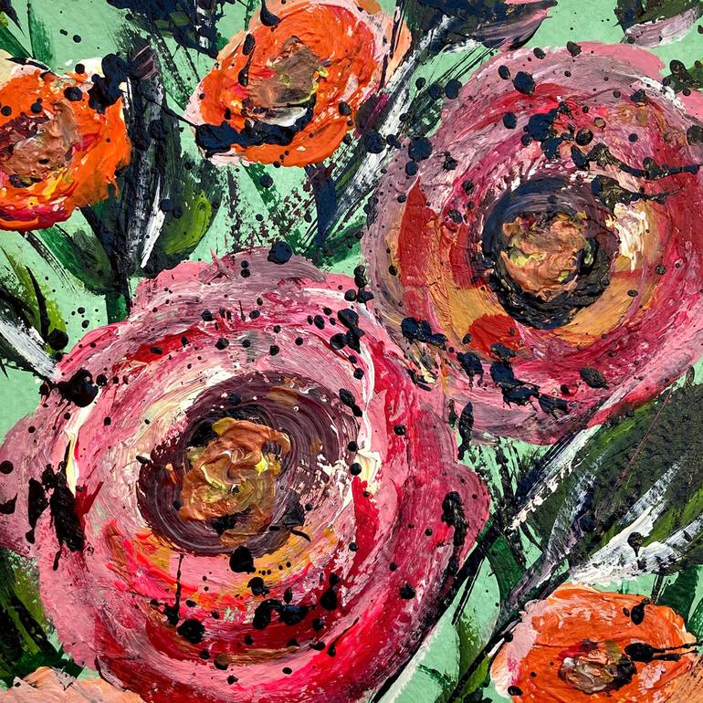 Original Abstract Nature Painting by Gonzague Lanier