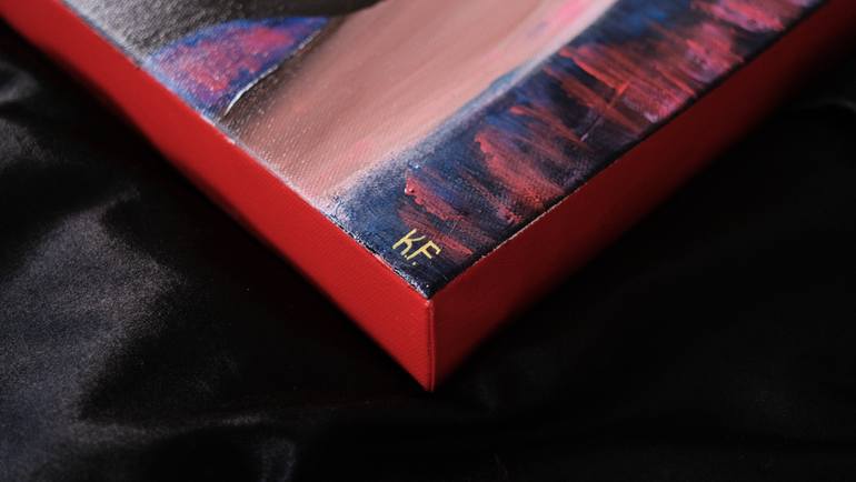 Original Expressionism Women Painting by Kateryna Ferman