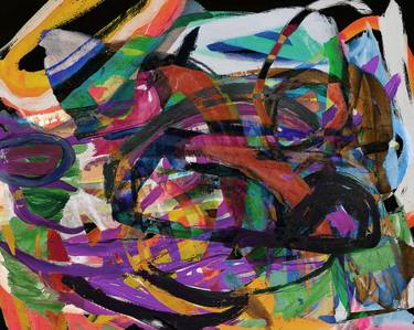 Original Abstract Expressionism Abstract Digital by Ali Koc