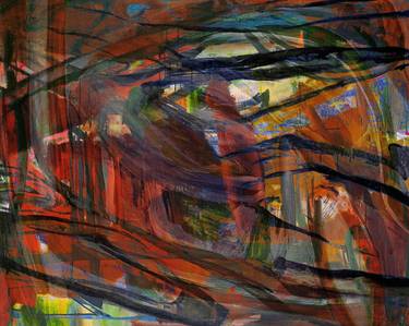 Original Abstract Expressionism Abstract Digital by Ali Koc