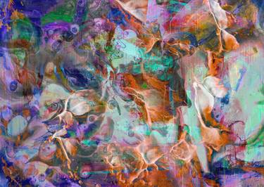 Original Abstract Expressionism Abstract Digital by Ali Koc