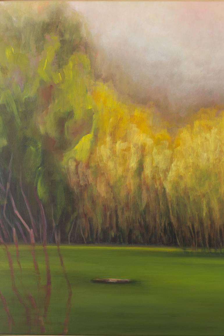 Original Abstract Landscape Painting by Gabrielle Neau
