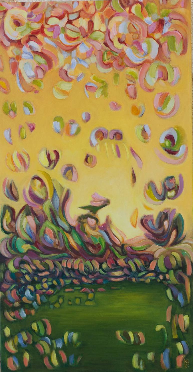 Original Surrealism Abstract Paintings by Gabrielle Neau