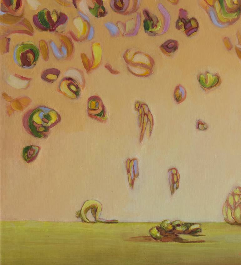 Original Surrealism Landscape Painting by Gabrielle Neau