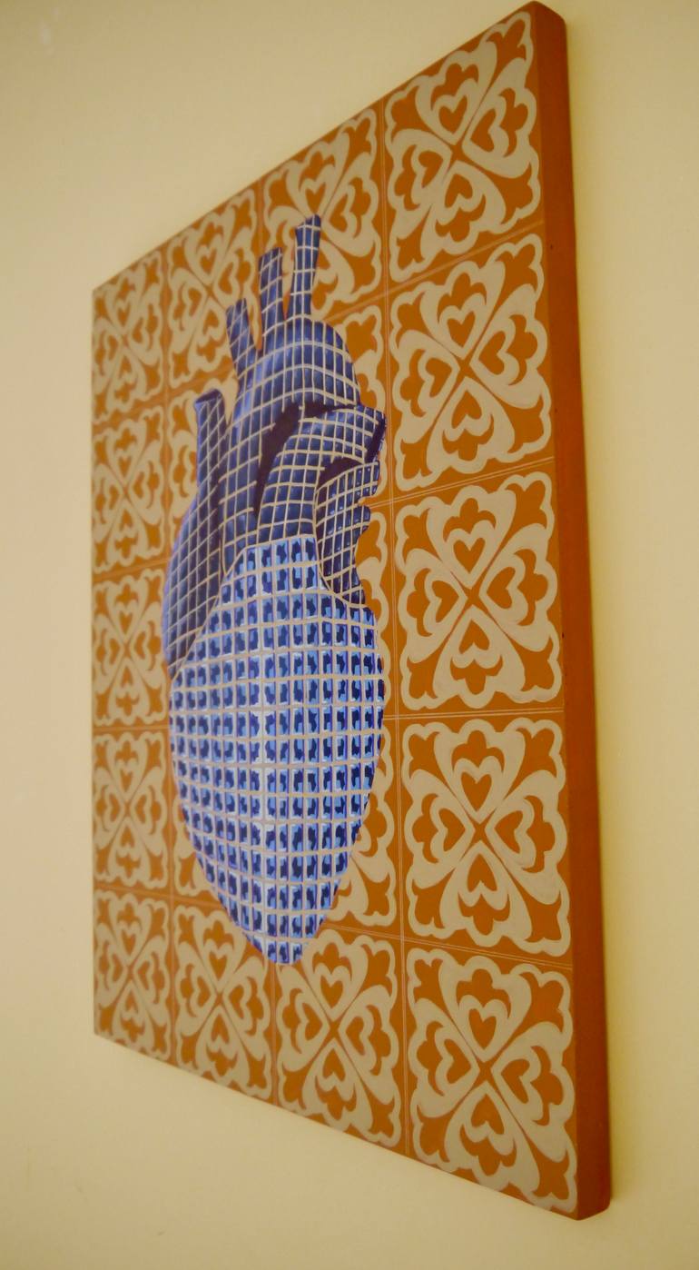 Original Contemporary Patterns Painting by Ola Sawan