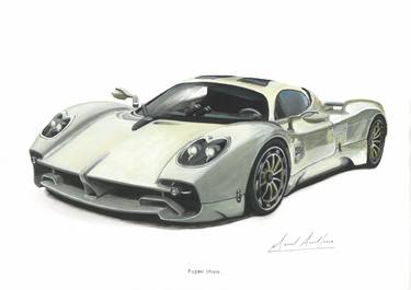 Original Realism Car Paintings by Marcel Auret