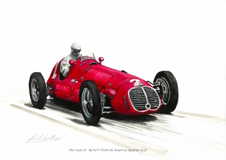 1950 French Grand Prix #16 Philippe Etancelin Talbot Lagot 26C-DA
