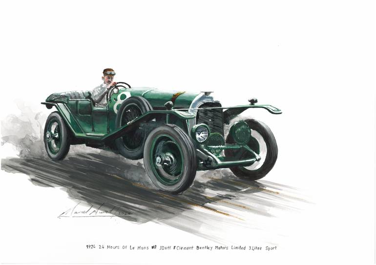 Original Realism Car Paintings by Marcel Auret