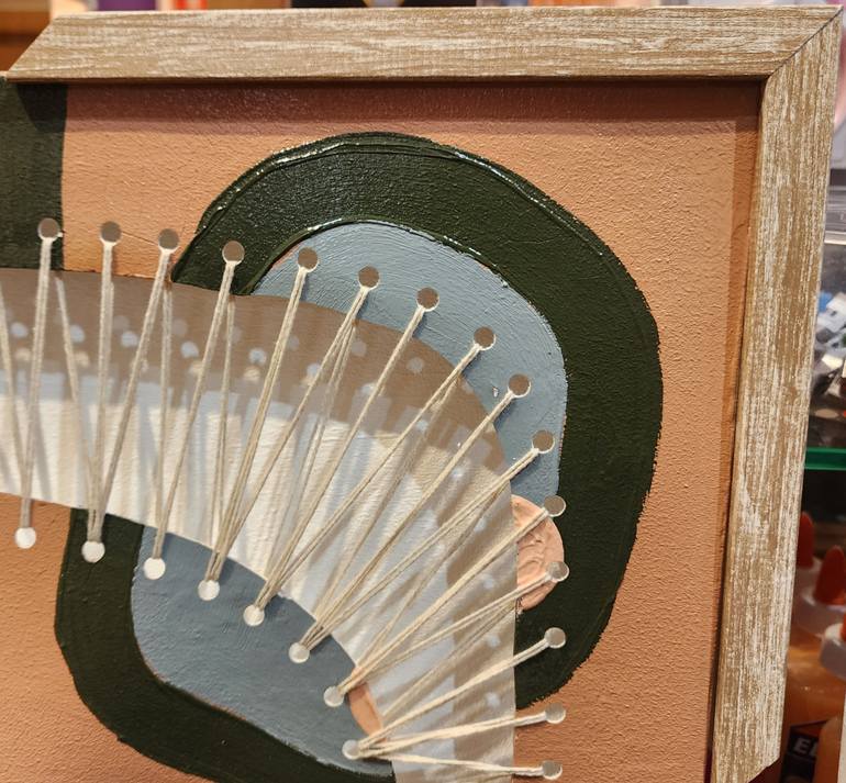 Original Contemporary Abstract Mixed Media by Samantha Sadik