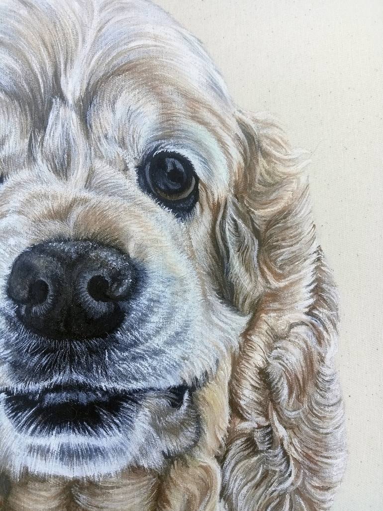 Original Photorealism Animal Painting by Antonina Pavlic
