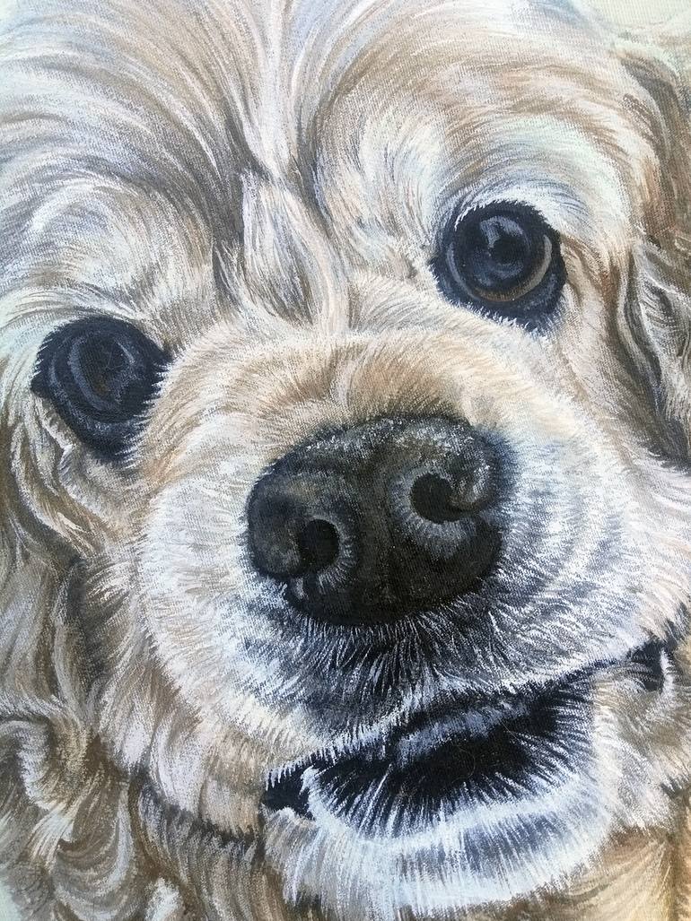 Original Photorealism Animal Painting by Antonina Pavlic