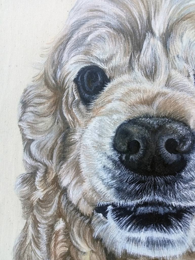Original Photorealism Animal Painting by Antonina Pavlic