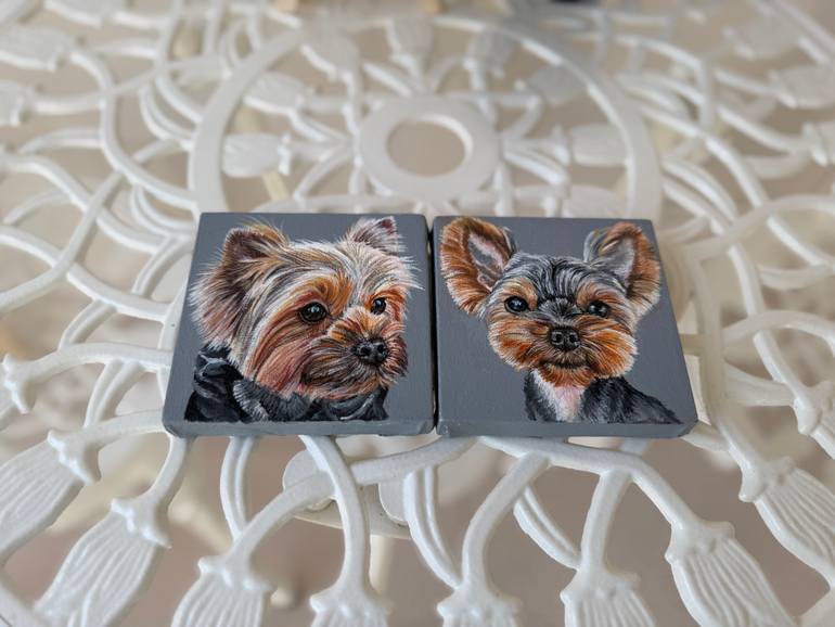 Original Photorealism Animal Painting by Antonina Pavlic