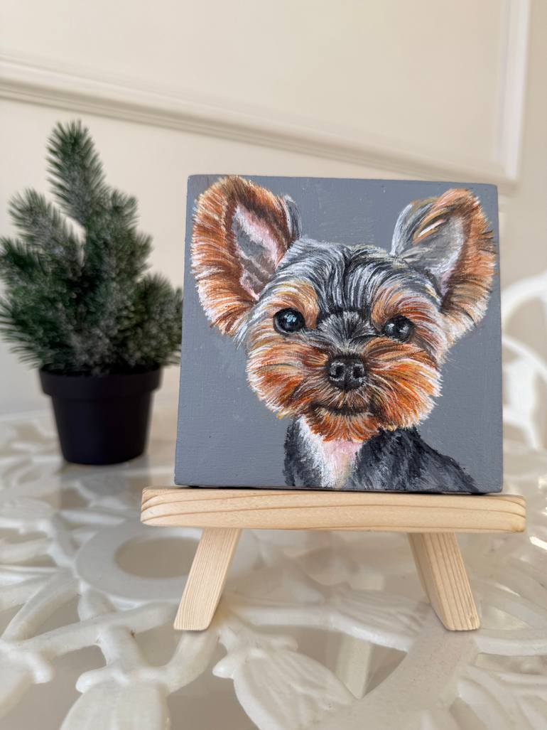 Original Photorealism Animal Painting by Antonina Pavlic