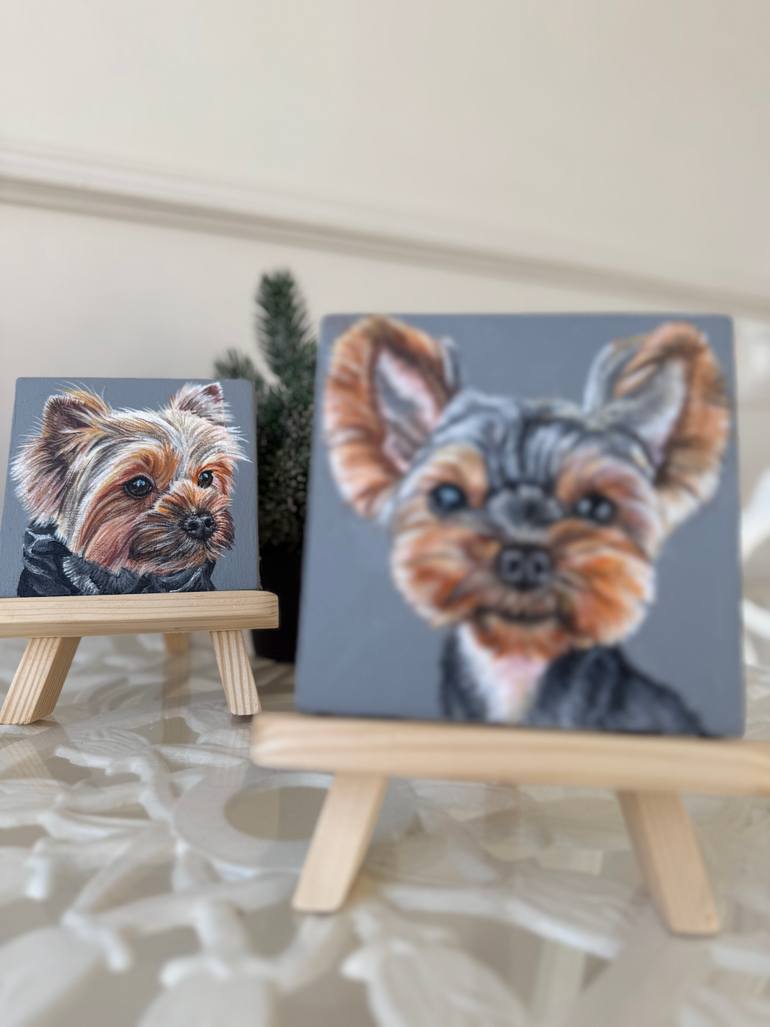 Original Photorealism Animal Painting by Antonina Pavlic