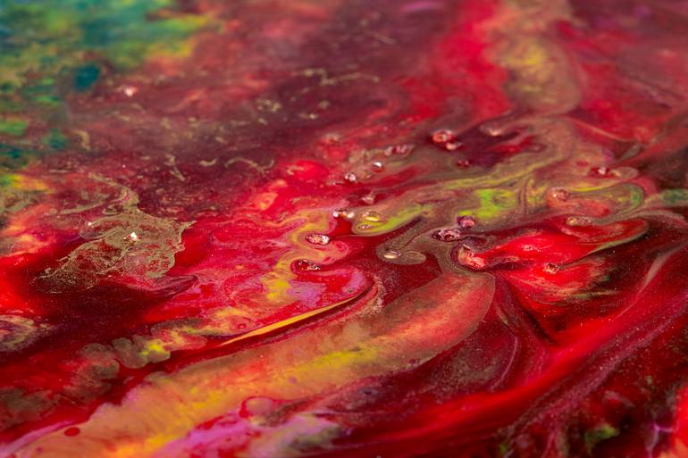 Original Contemporary Abstract Painting by Yulia Yunic