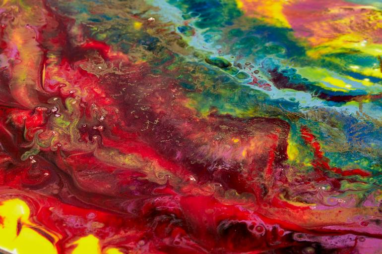 Original Contemporary Abstract Painting by Yulia Yunic