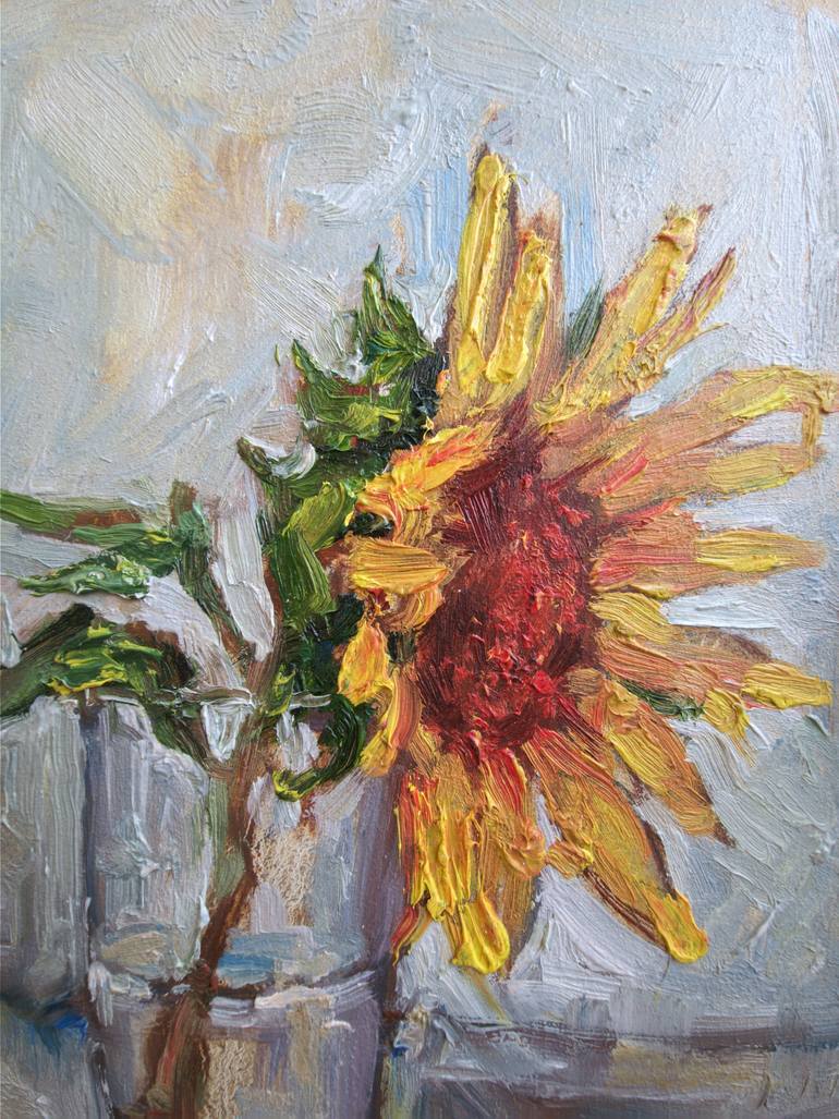 Original Impressionism Still Life Painting by Daria Kuras
