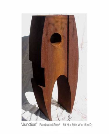 Original Abstract Expressionism Abstract Sculpture by Scott Rorie