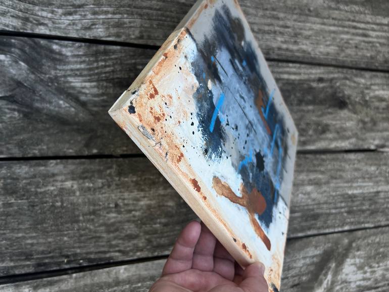 Original Abstract Expressionism Abstract Painting by Alla Haidash