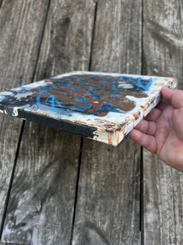 Original Abstract Expressionism Abstract Painting by Alla Haidash