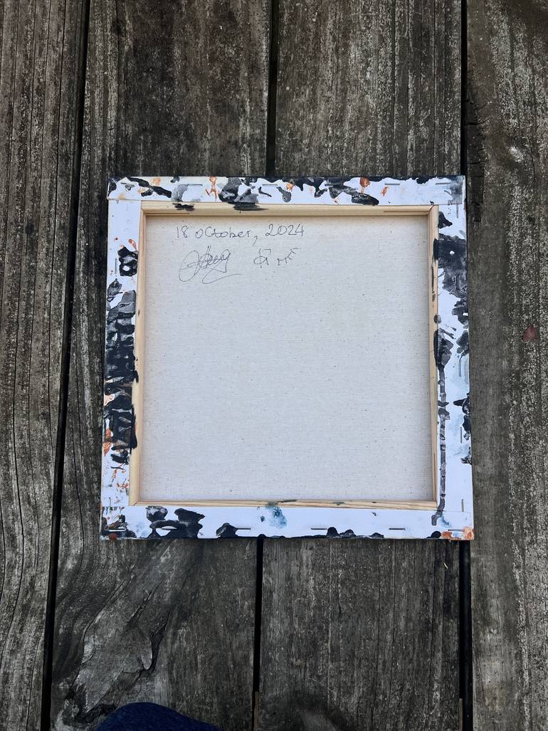 Original Abstract Expressionism Abstract Painting by Alla Haidash