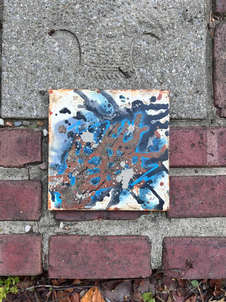 Original Abstract Painting by Alla Haidash