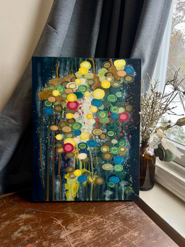 Original Contemporary Abstract Painting by Alla Haidash