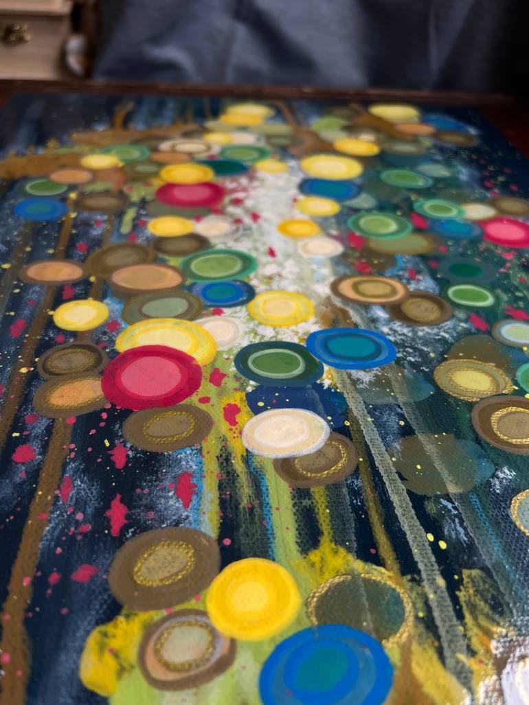 Original Contemporary Abstract Painting by Alla Haidash
