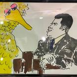 Mufasa and Big Bird by Phillip Okonma