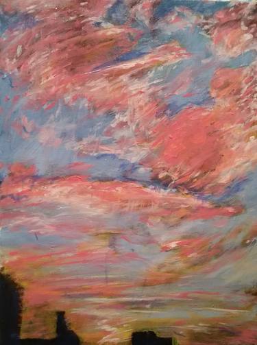 Original Surrealism Aerial Paintings by Tom Irizarry