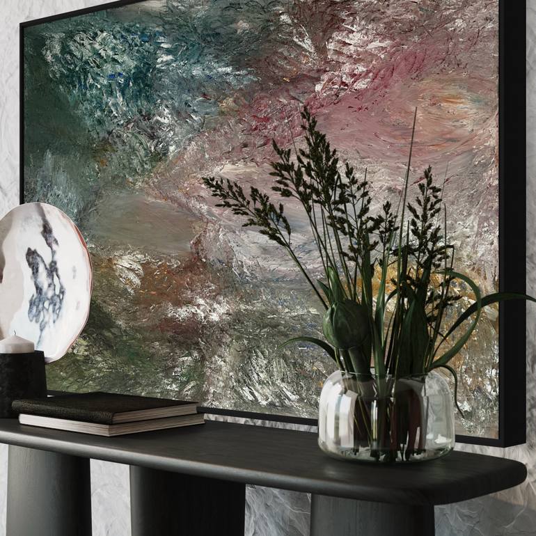 Original Contemporary Abstract Painting by Laura Ozelyte