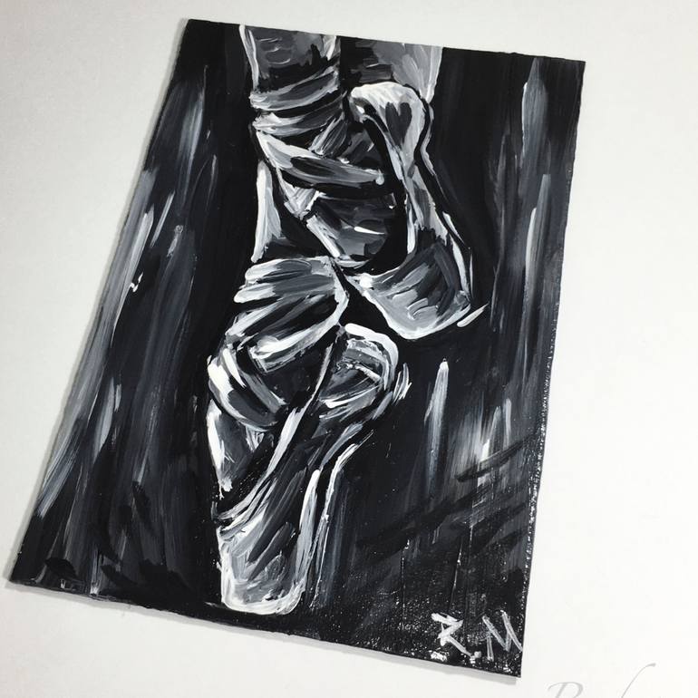 Original Abstract Women Painting by Rad Kuzma