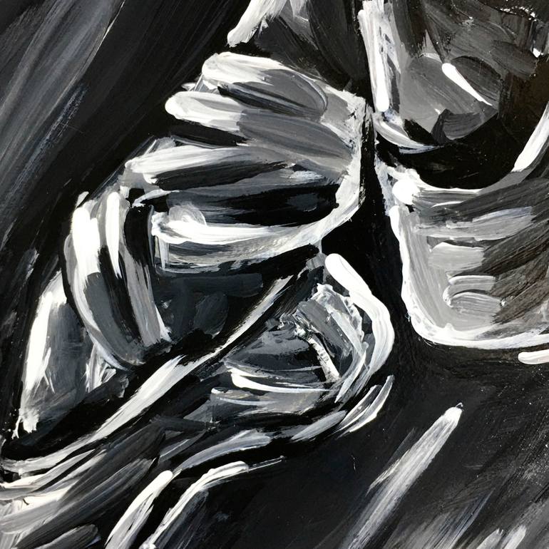Original Abstract Women Painting by Rad Kuzma