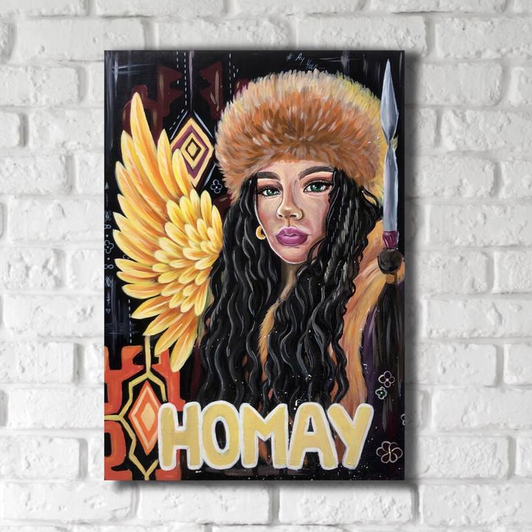 Original Pop Art Pop Culture/Celebrity Painting by Rad Kuzma