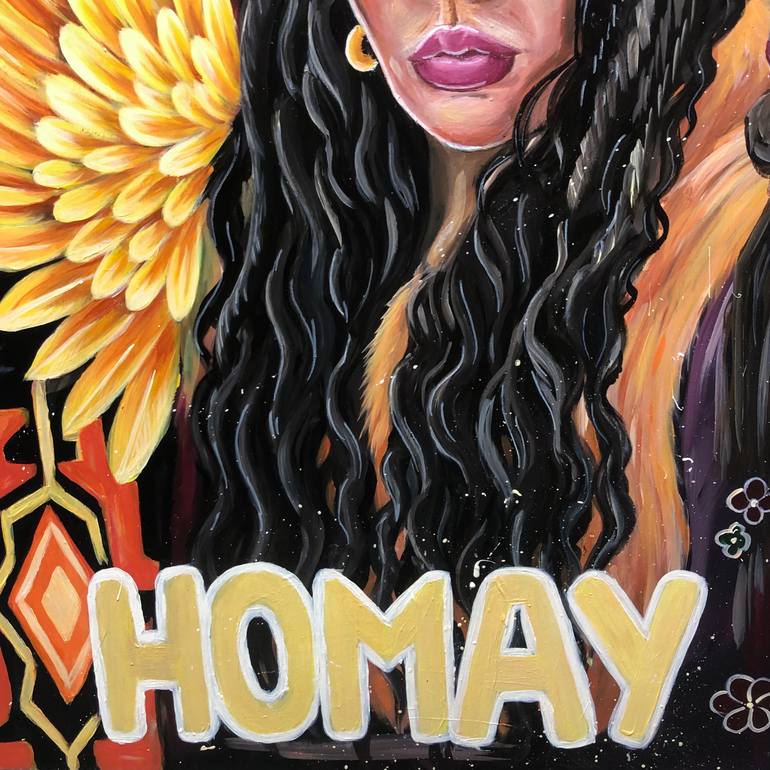 Original Pop Art Pop Culture/Celebrity Painting by Rad Kuzma