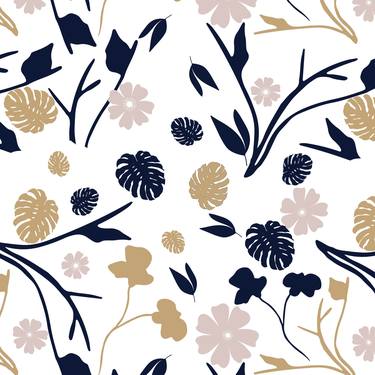 Original Digital Art Floral Digital by Jyotika Patel