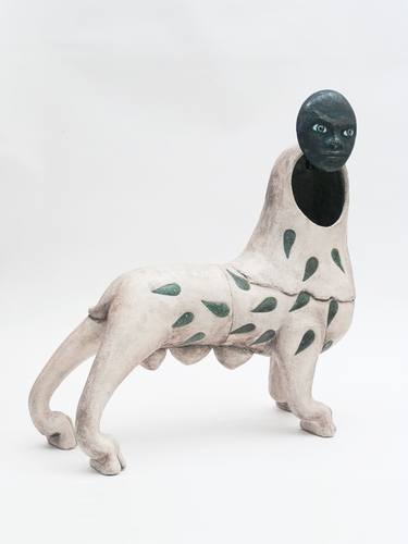 Original Figurative Animal Sculpture by Maria Kochneva