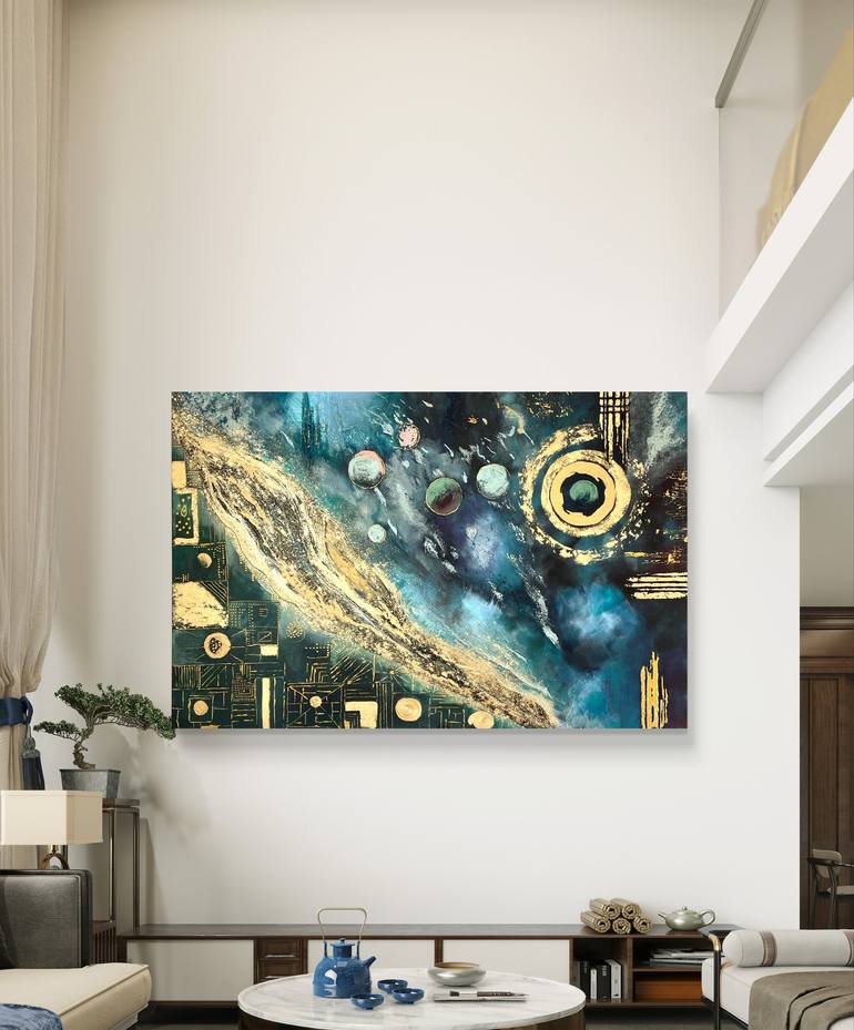 Original Abstract Painting by OSAI ART